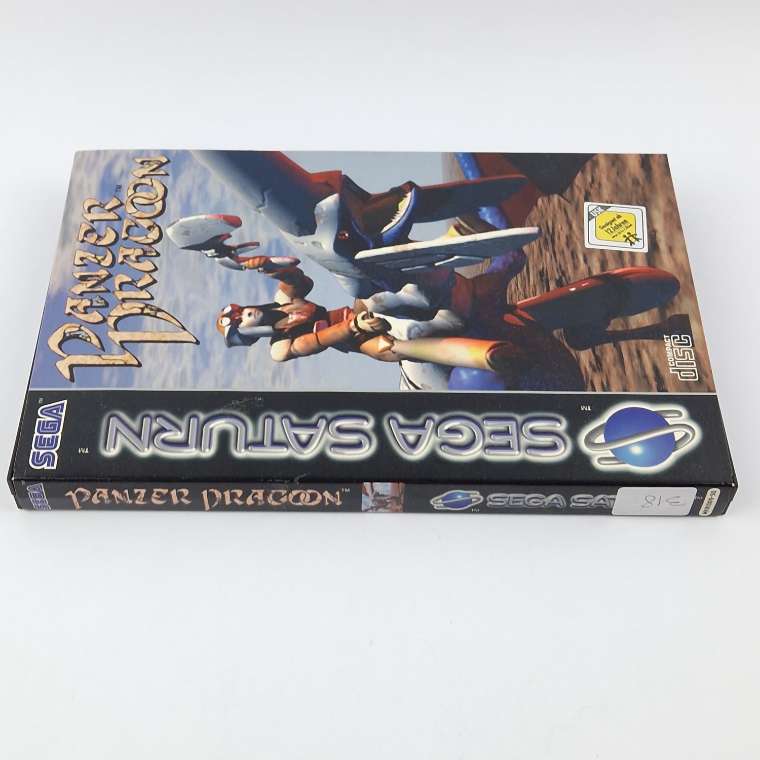 Sega Saturn Game: Panzer Dragoon - CD Instructions OVP cib | PAL Disk Game