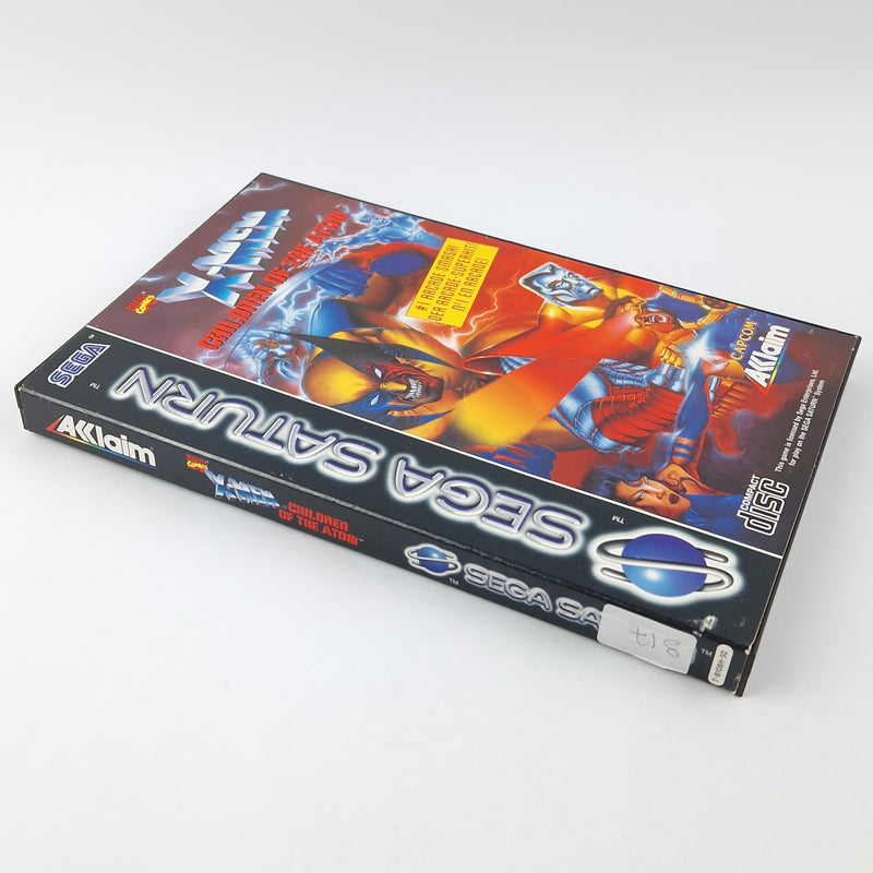 Sega Saturn Spiel :  X-Men Children of the Atom - CD Anleitung OVP cib | PAL