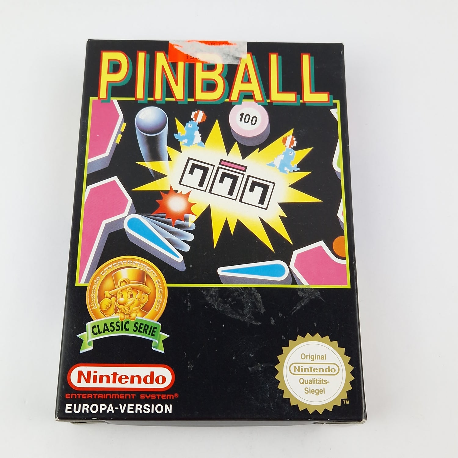 Nintendo NES Game: Pinball - Module Cartridge Instructions OVP cib PAL