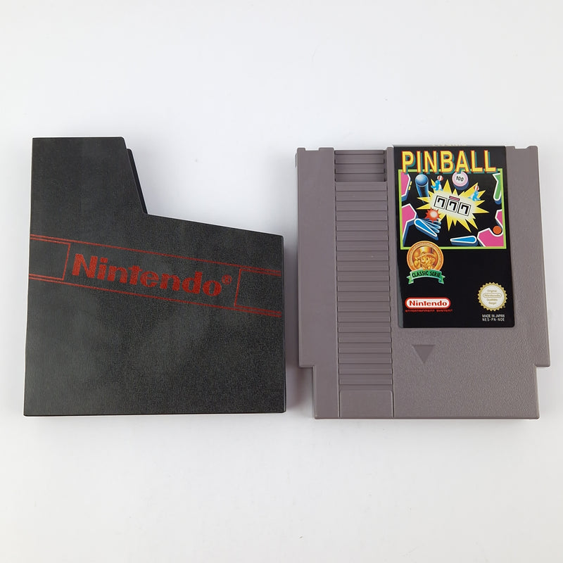 Nintendo NES Game: Pinball - Module Cartridge Instructions OVP cib PAL