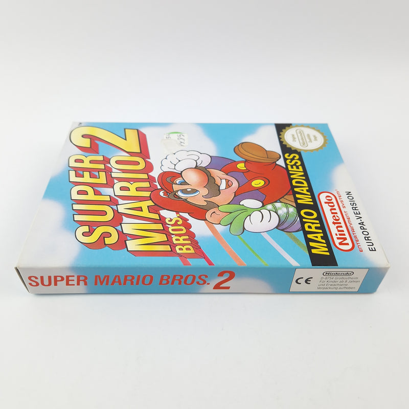 Nintendo NES Spiel : Super Mario Bros. 2 - Modul Cartridge Anleitung OVP cib PAL