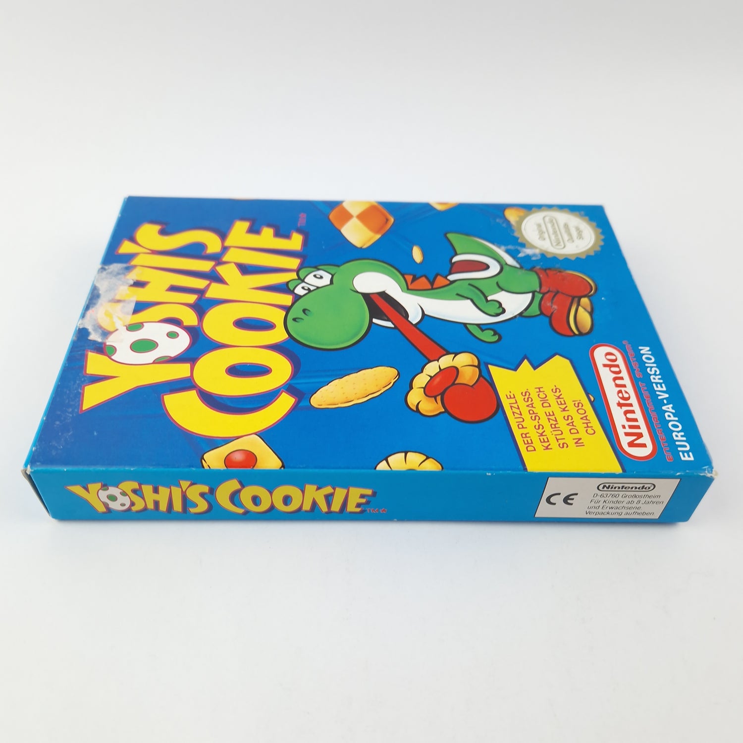 Nintendo NES Spiel : Yoshis Cookie - Modul Cartridge Anleitung OVP cib PAL