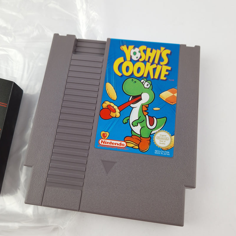 Nintendo NES Spiel : Yoshis Cookie - Modul Cartridge Anleitung OVP cib PAL