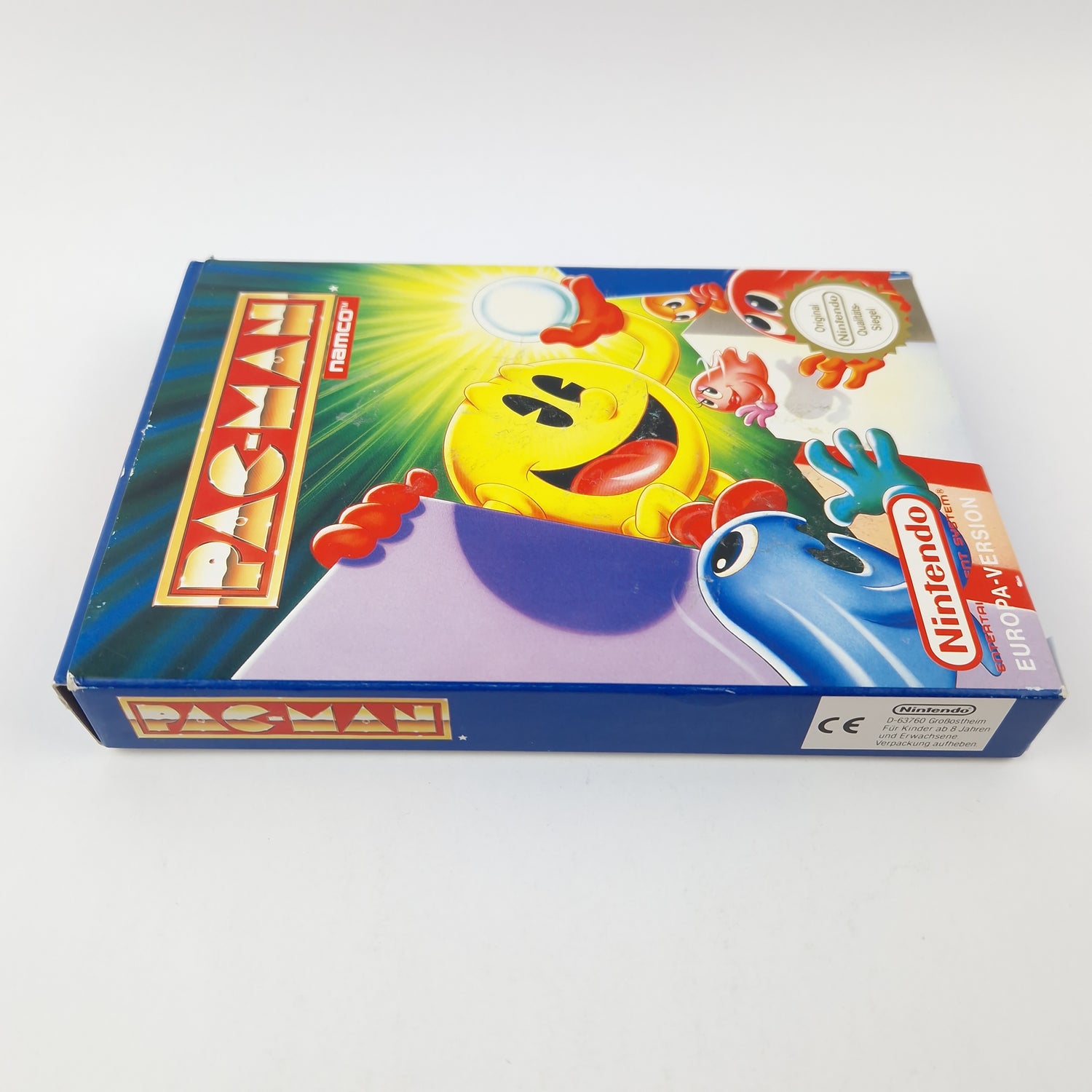 Nintendo NES Spiel : Pac-Man - Modul Cartridge Anleitung OVP cib PAL