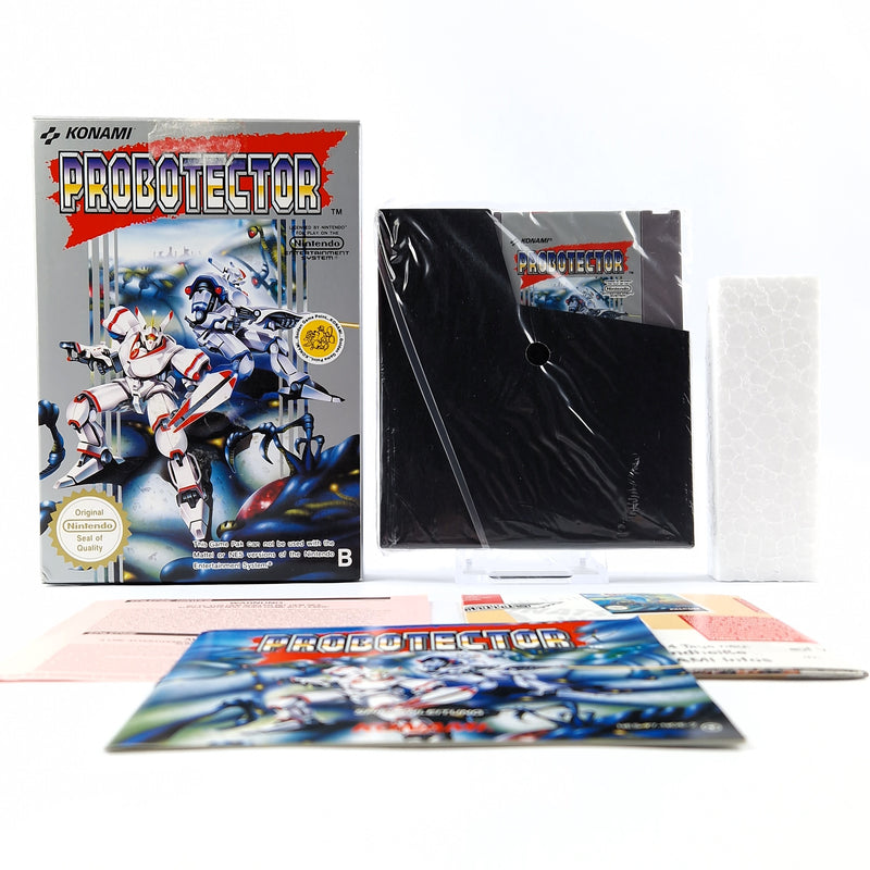 Nintendo NES Spiel : Probotector - Modul Cartridge Anleitung OVP cib PAL Konami