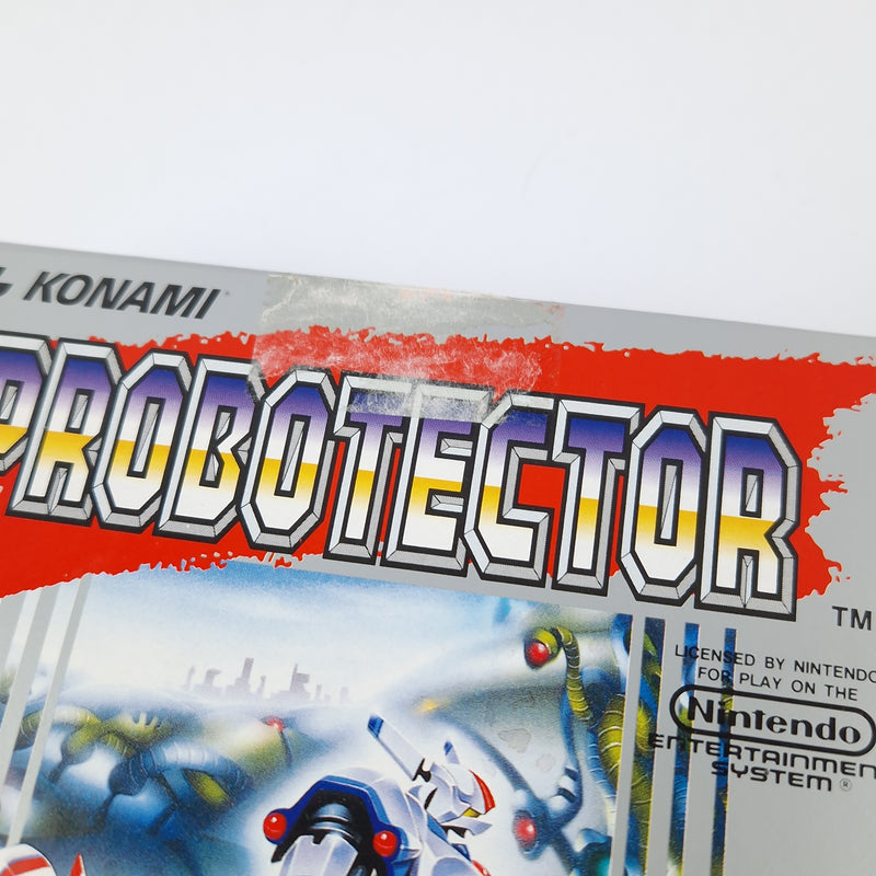 Nintendo NES Game: Probotector - Module Cartridge Instructions OVP cib PAL Konami