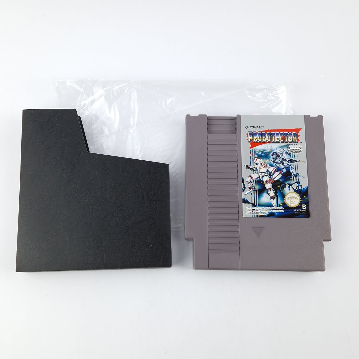 Nintendo NES Game: Probotector - Module Cartridge Instructions OVP cib PAL Konami