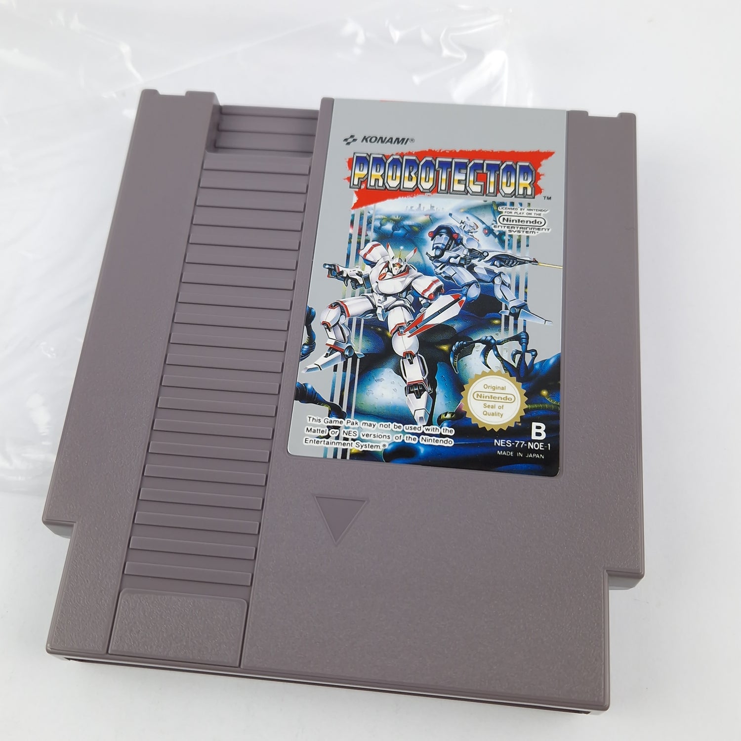 Nintendo NES Game: Probotector - Module Cartridge Instructions OVP cib PAL Konami