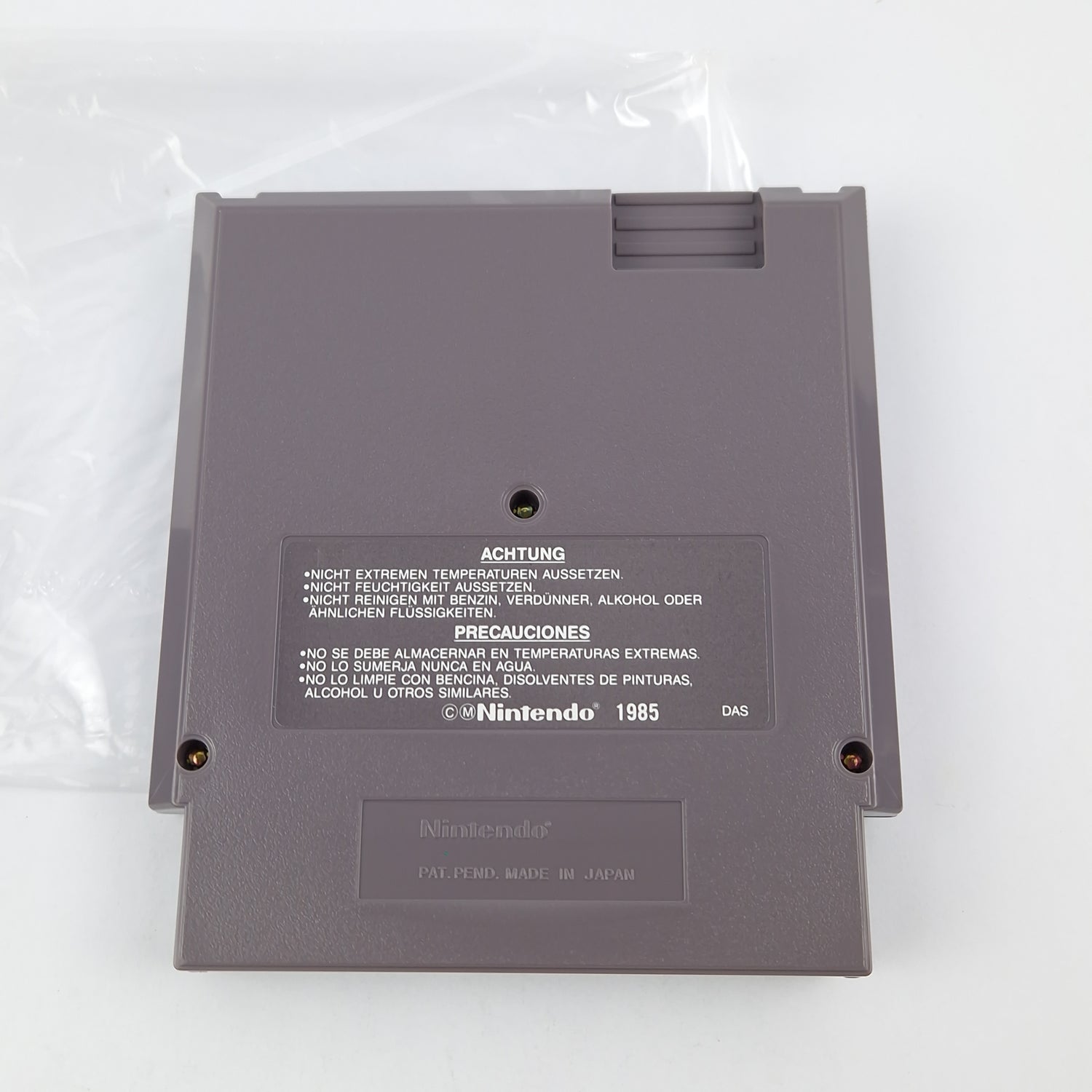 Nintendo NES Game: Probotector - Module Cartridge Instructions OVP cib PAL Konami