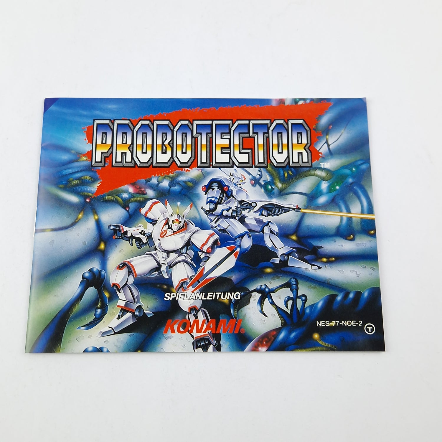 Nintendo NES Game: Probotector - Module Cartridge Instructions OVP cib PAL Konami