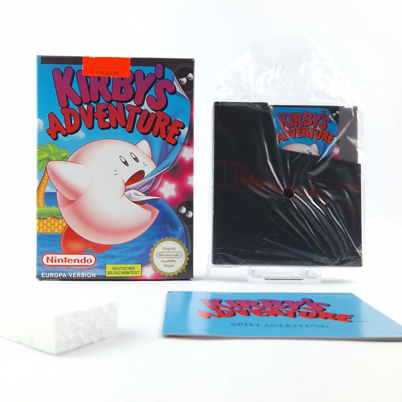 Nintendo NES Game: Kirby's Adventure - Module Cartridge Instructions OVP cib PAL