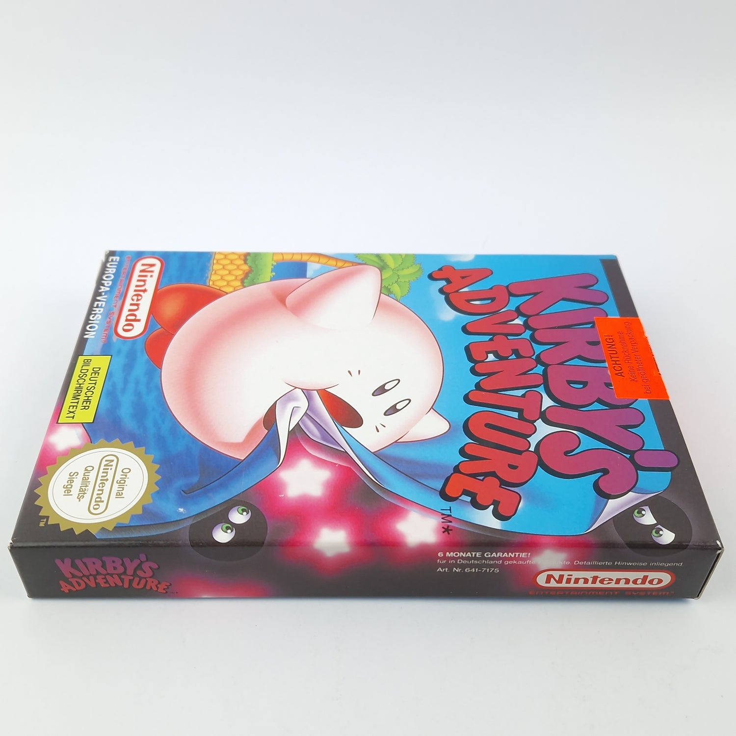 Nintendo NES Spiel : Kirbys Adventure - Modul Cartridge Anleitung OVP cib PAL