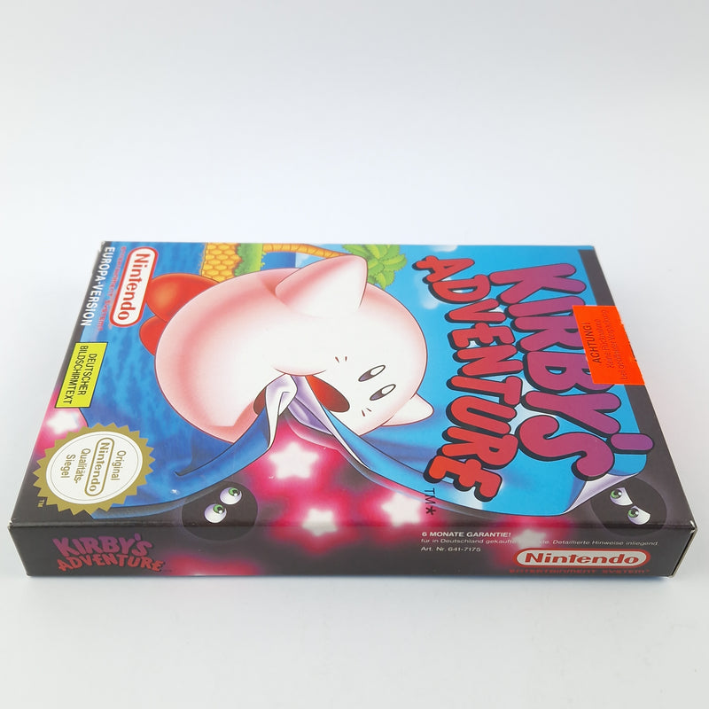 Nintendo NES Game: Kirby's Adventure - Module Cartridge Instructions OVP cib PAL