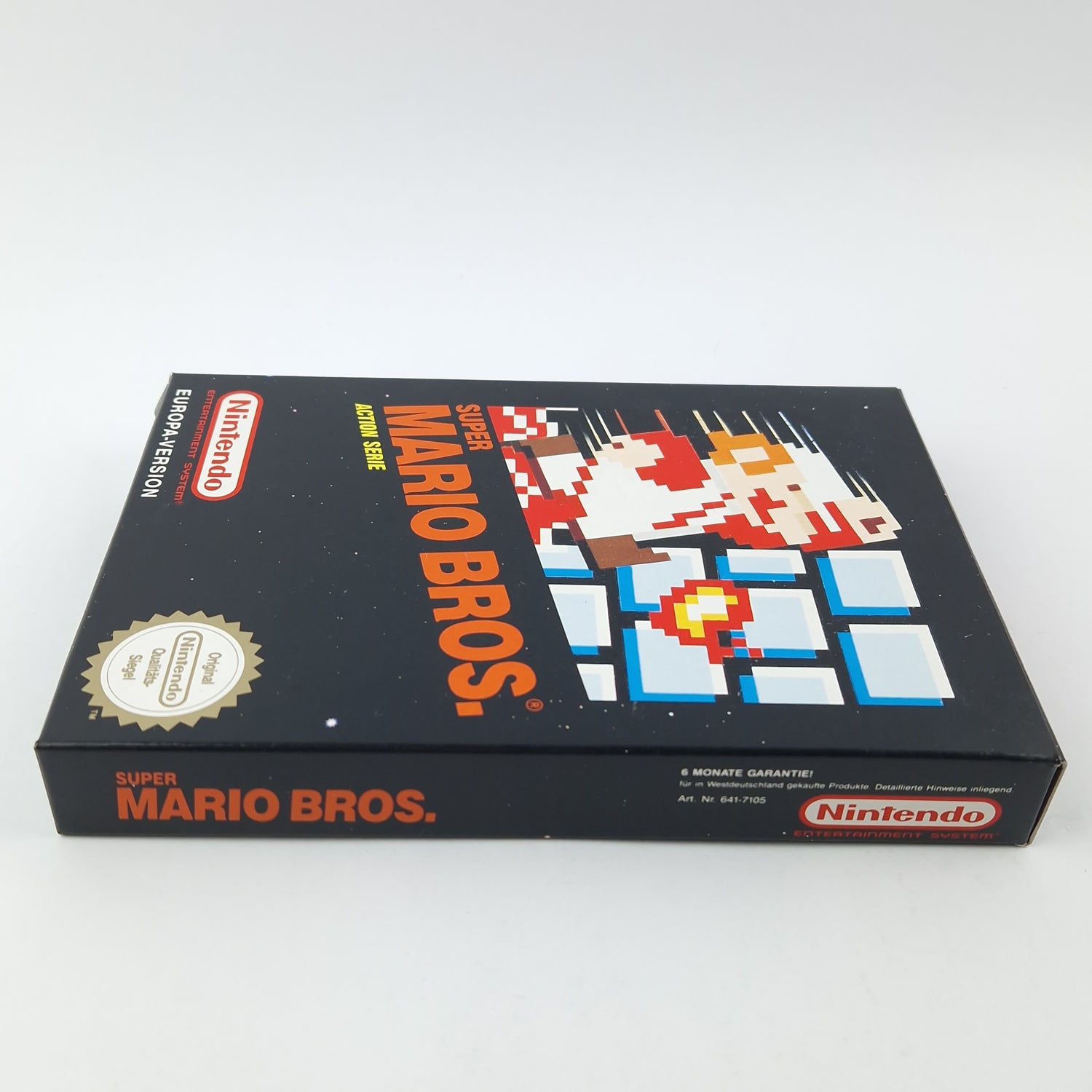 Nintendo NES Game: Super Mario Bros. - Module Cartridge Instructions OVP cib PAL