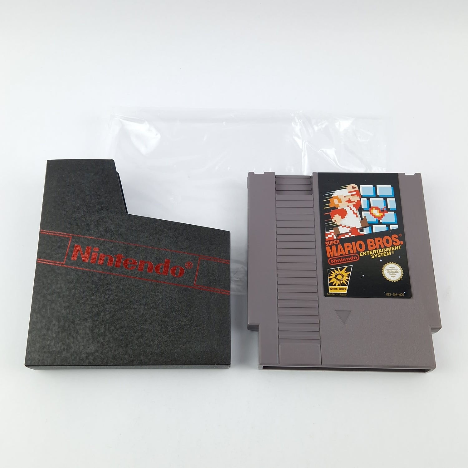 Nintendo NES Game: Super Mario Bros. - Module Cartridge Instructions OVP cib PAL