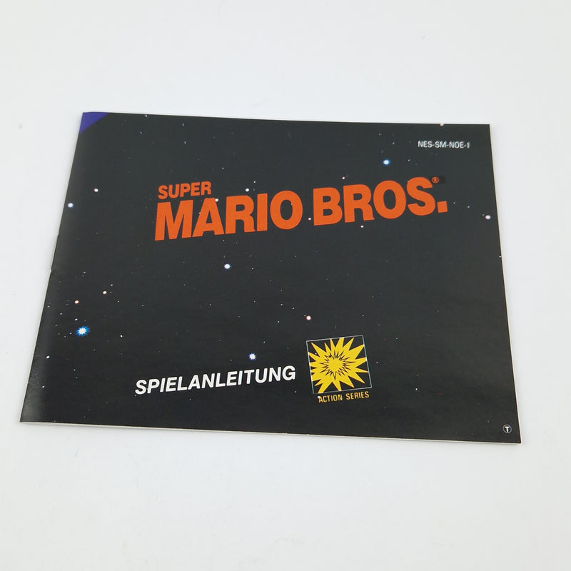 Nintendo NES Spiel : Super Mario Bros. - Modul Cartridge Anleitung OVP cib PAL