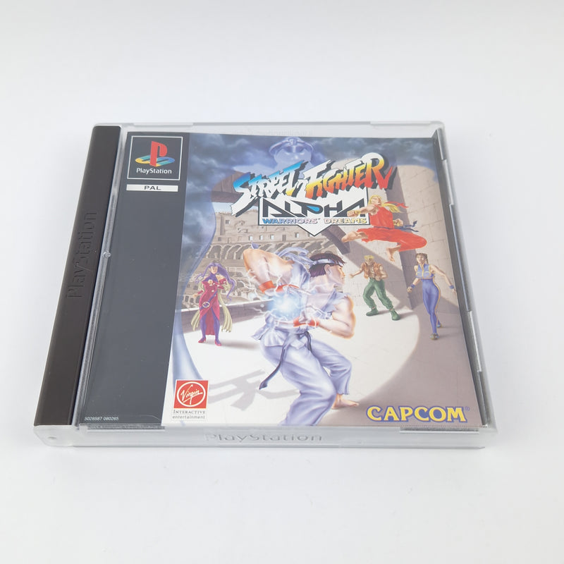 Playstation 1 Spiel : Street Fighter Alpha Warriors Dream - SONY PS1 PSX OVP PAL