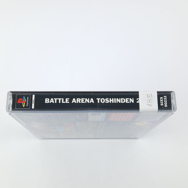 Playstation 1 Game: Battle Arena Toshinden 2 - SONY PS1 PSX OVP PAL