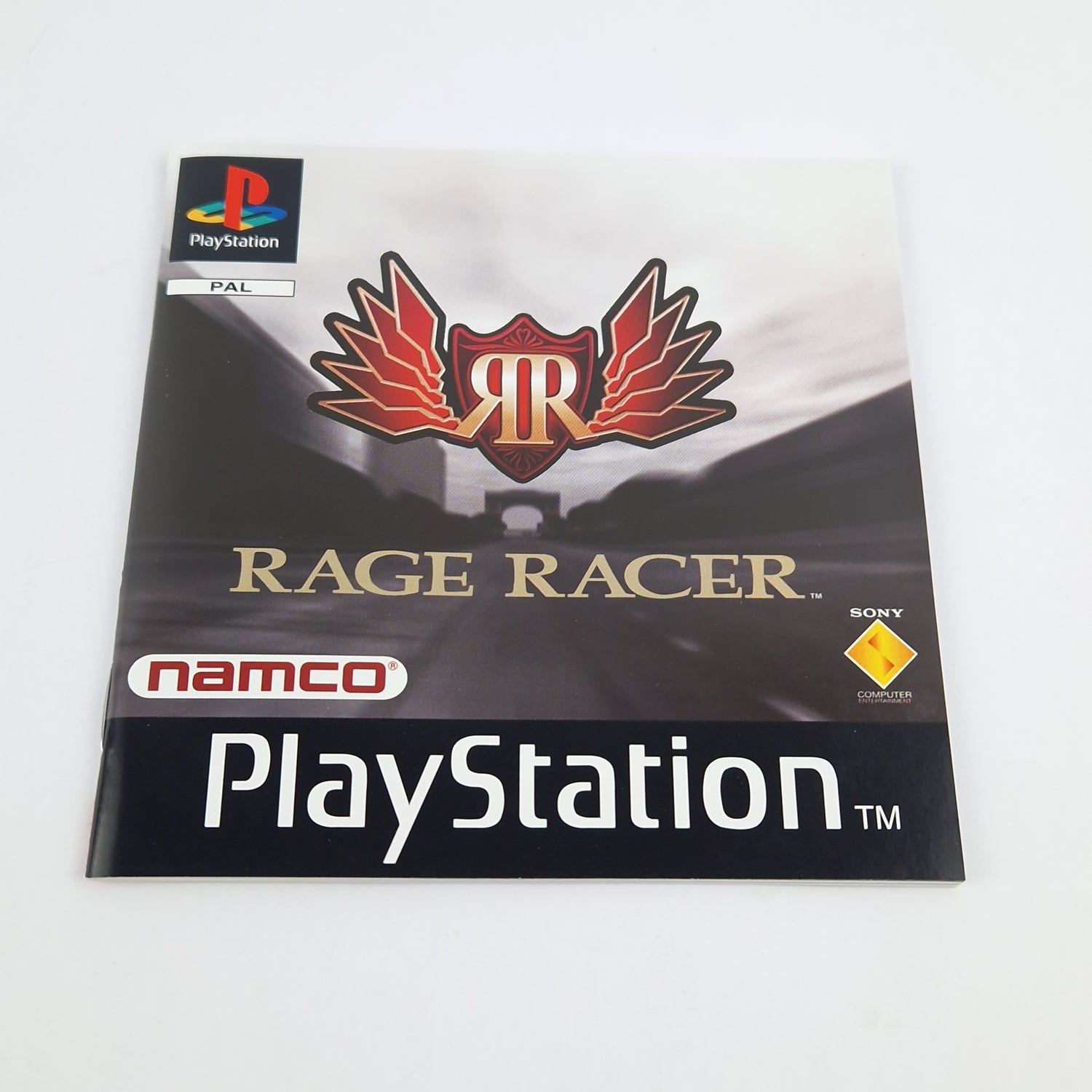 Playstation 1 Spiel : Rage Racer - CD Anleitung OVP SONY PS1 PSX PAL