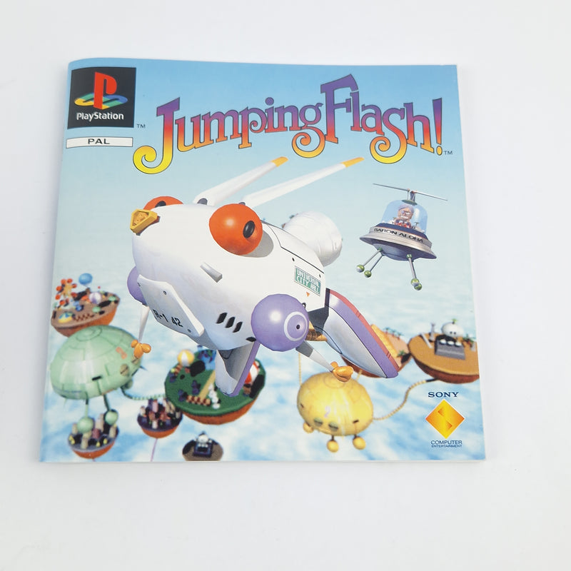 Playstation 1 Spiel : Jumping Flash! - CD Anleitung OVP SONY PS1 PSX PAL