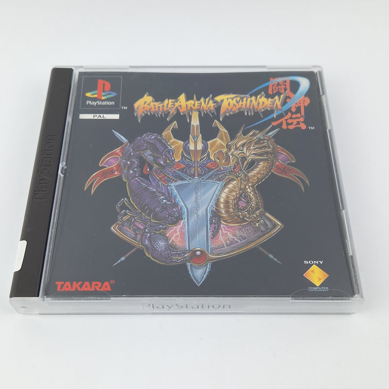 Playstation 1 Spiel : Battle Arena Toshinden - CD Anleitung OVP SONY PS1 PSX PAL