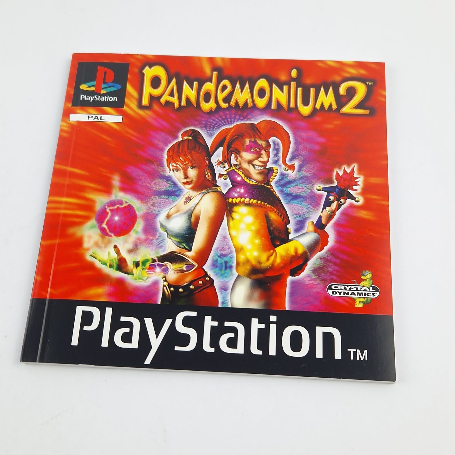 Playstation 1 game: Pandemonium 2 - CD instructions OVP SONY PS1 PSX PAL Konami