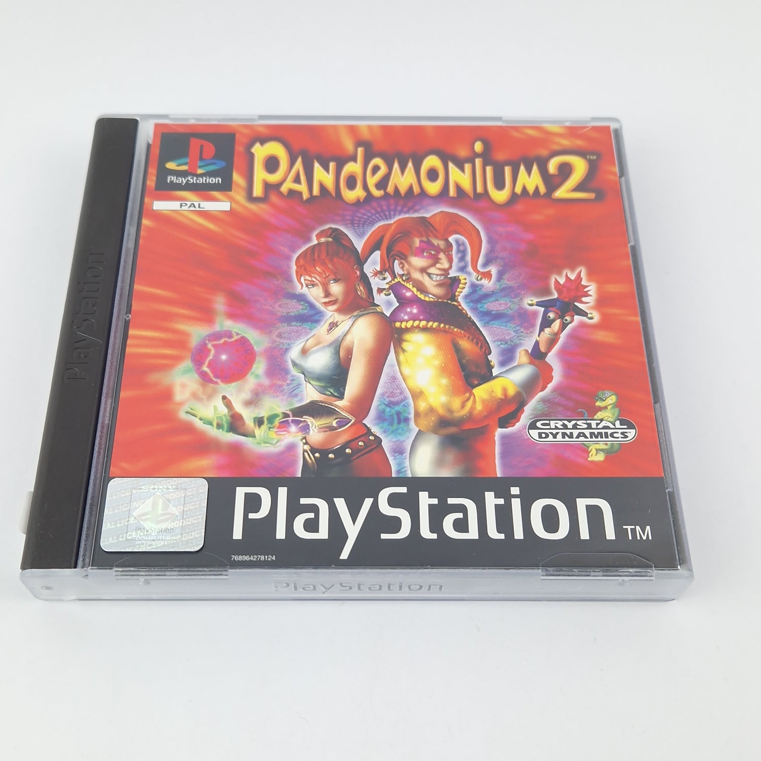 Playstation 1 game: Pandemonium 2 - CD instructions OVP SONY PS1 PSX PAL Konami