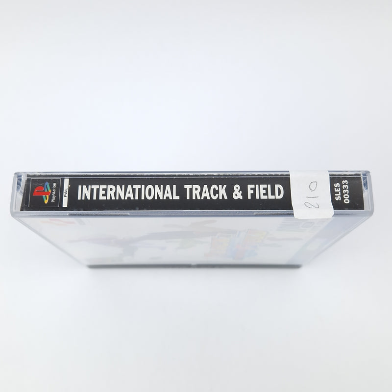 Playstation 1 Game: Track &amp; Field International CD Instructions OVP SONY PS1 PSX