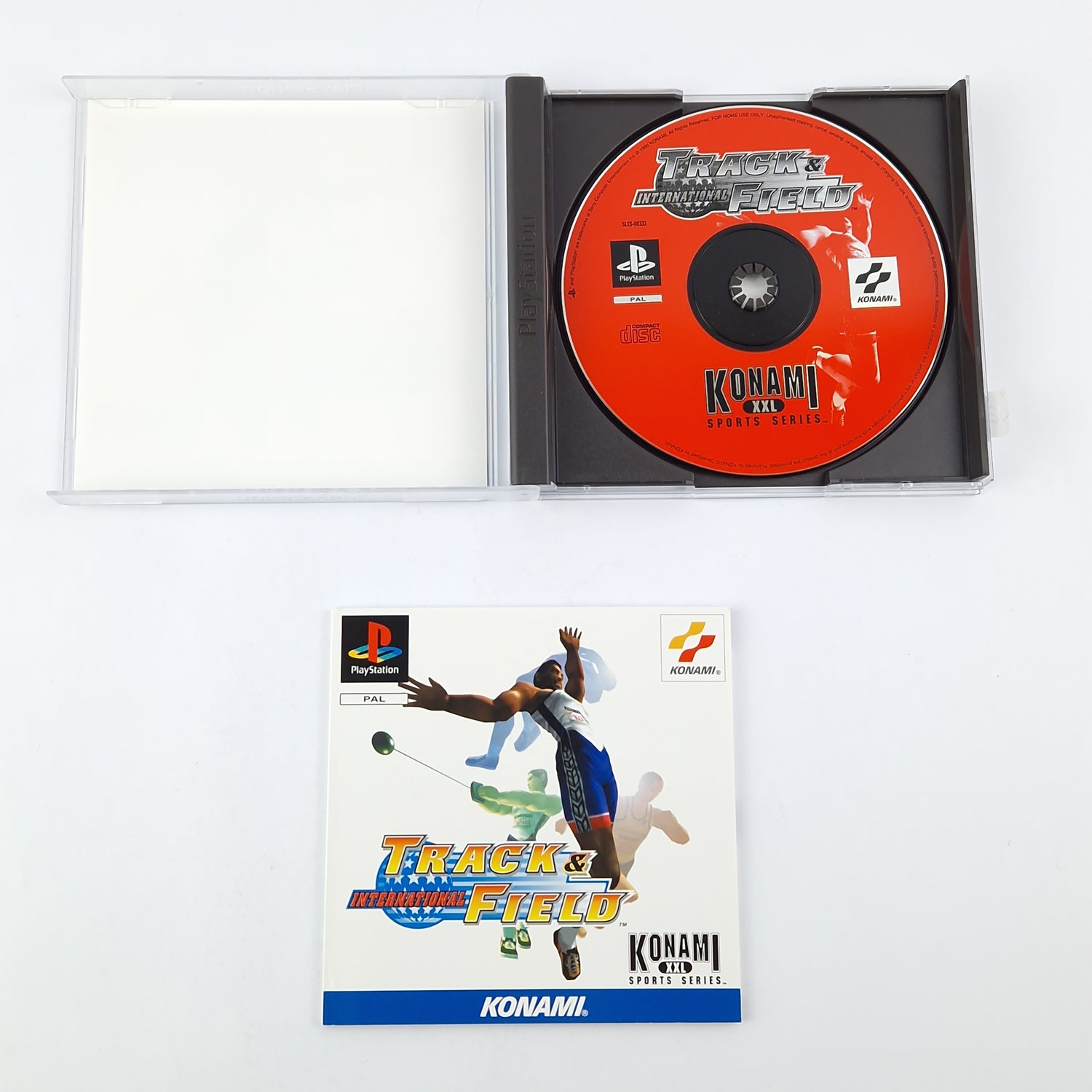 Playstation 1 Game: Track & Field International CD Instructions OVP SONY PS1 PSX