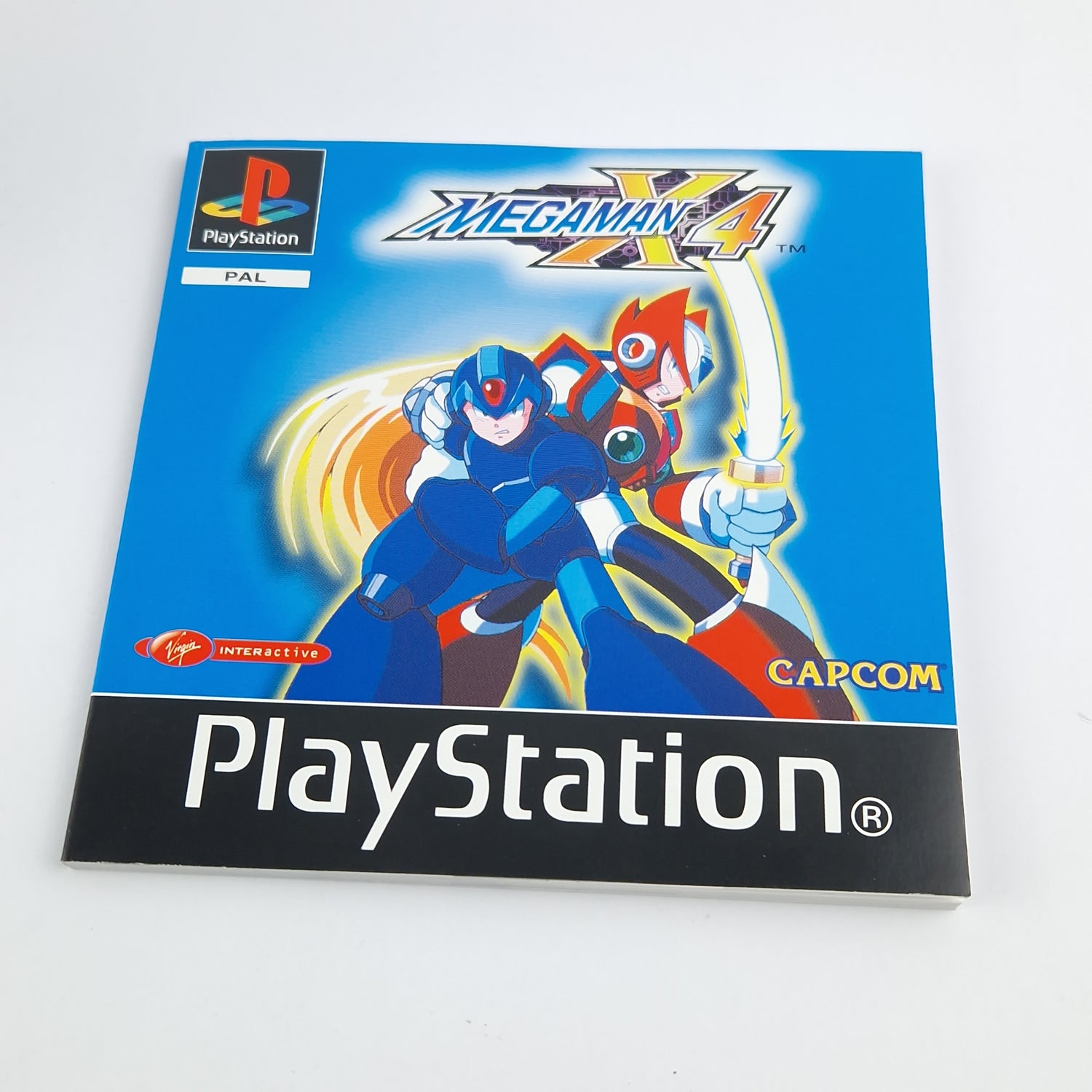 Playstation 1 Spiel : Mega Man X4 - CD Anleitung OVP | SONY PS1 PSX PAL Megaman