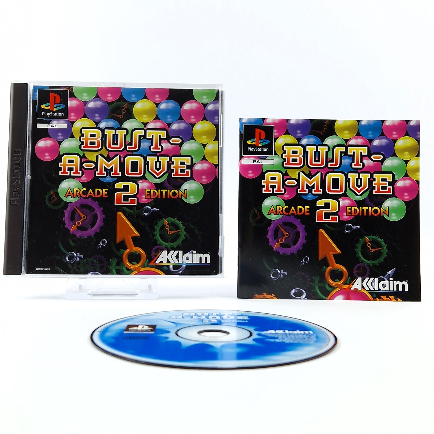 Playstation 1 Spiel : Bust-A-Move 2 Arcade Edition CD Anleitung OVP SONY PS1 PSX