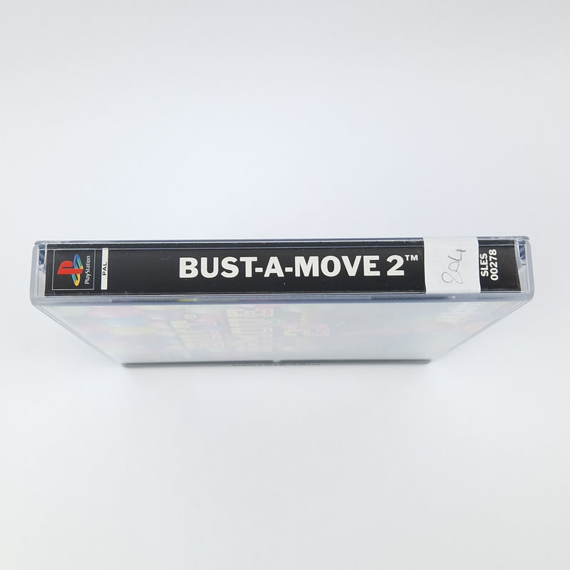 Playstation 1 game: Bust-A-Move 2 Arcade Edition CD instructions OVP SONY PS1 PSX