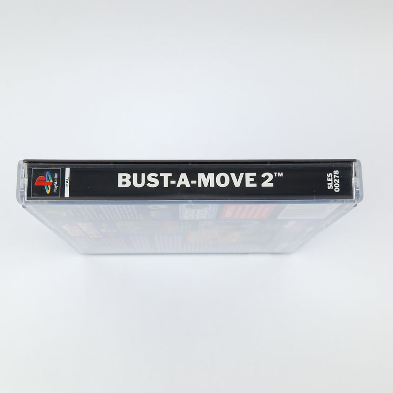 Playstation 1 game: Bust-A-Move 2 Arcade Edition CD instructions OVP SONY PS1 PSX