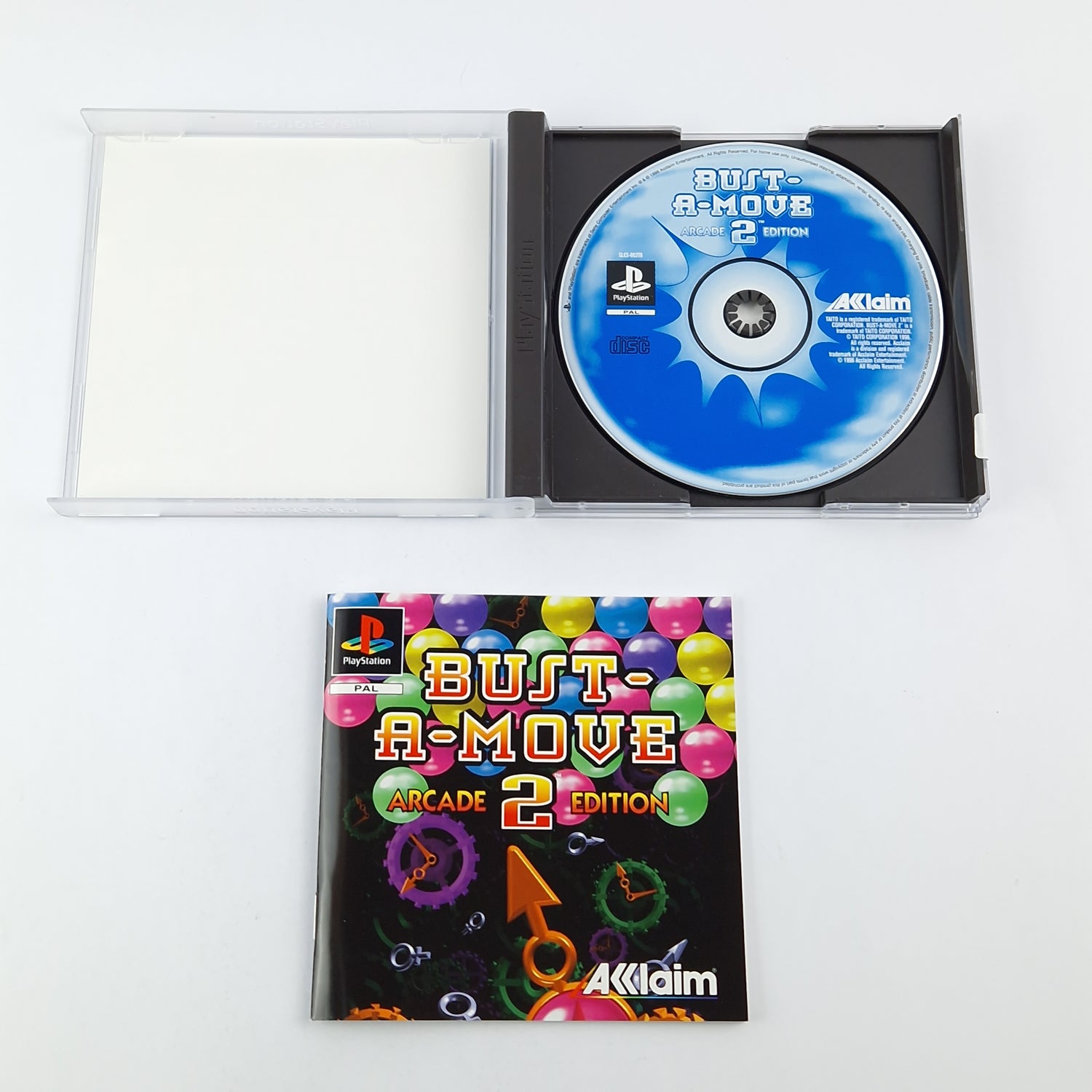 Playstation 1 Spiel : Bust-A-Move 2 Arcade Edition CD Anleitung OVP SONY PS1 PSX