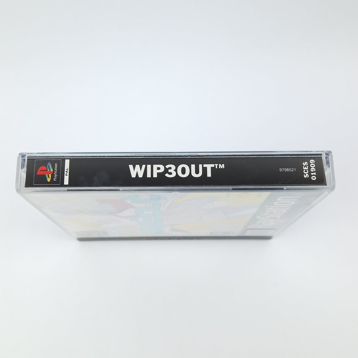 Playstation 1 game: Wipeout - CD instructions OVP | SONY PS1 PSX PAL