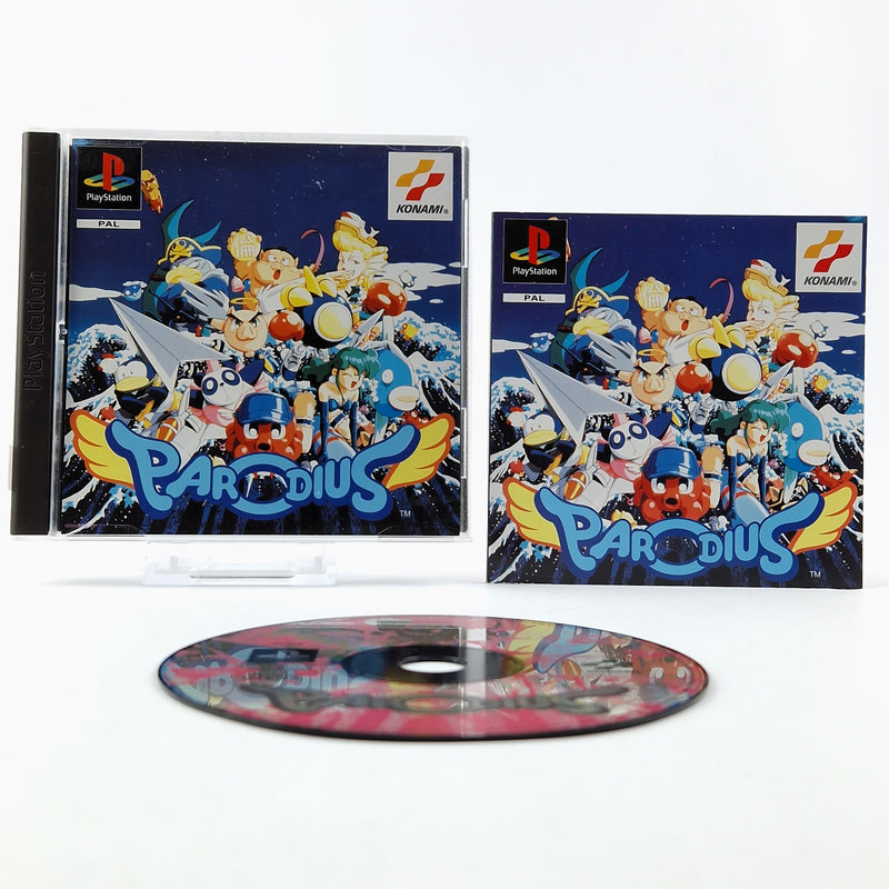 Playstation 1 game: Parodius - CD instructions OVP | SONY PS1 PSX PAL
