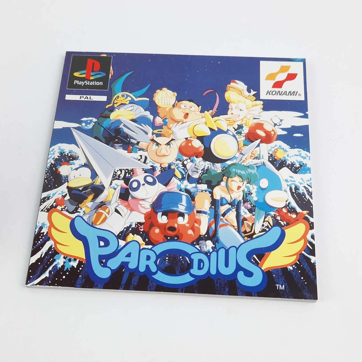 Playstation 1 Spiel : Parodius - CD Anleitung OVP | SONY PS1 PSX PAL