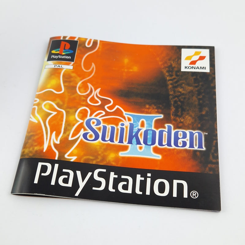 Playstation 1 Spiel : Suikoden II - CD Anleitung OVP | SONY PS1 PSX PAL Konami