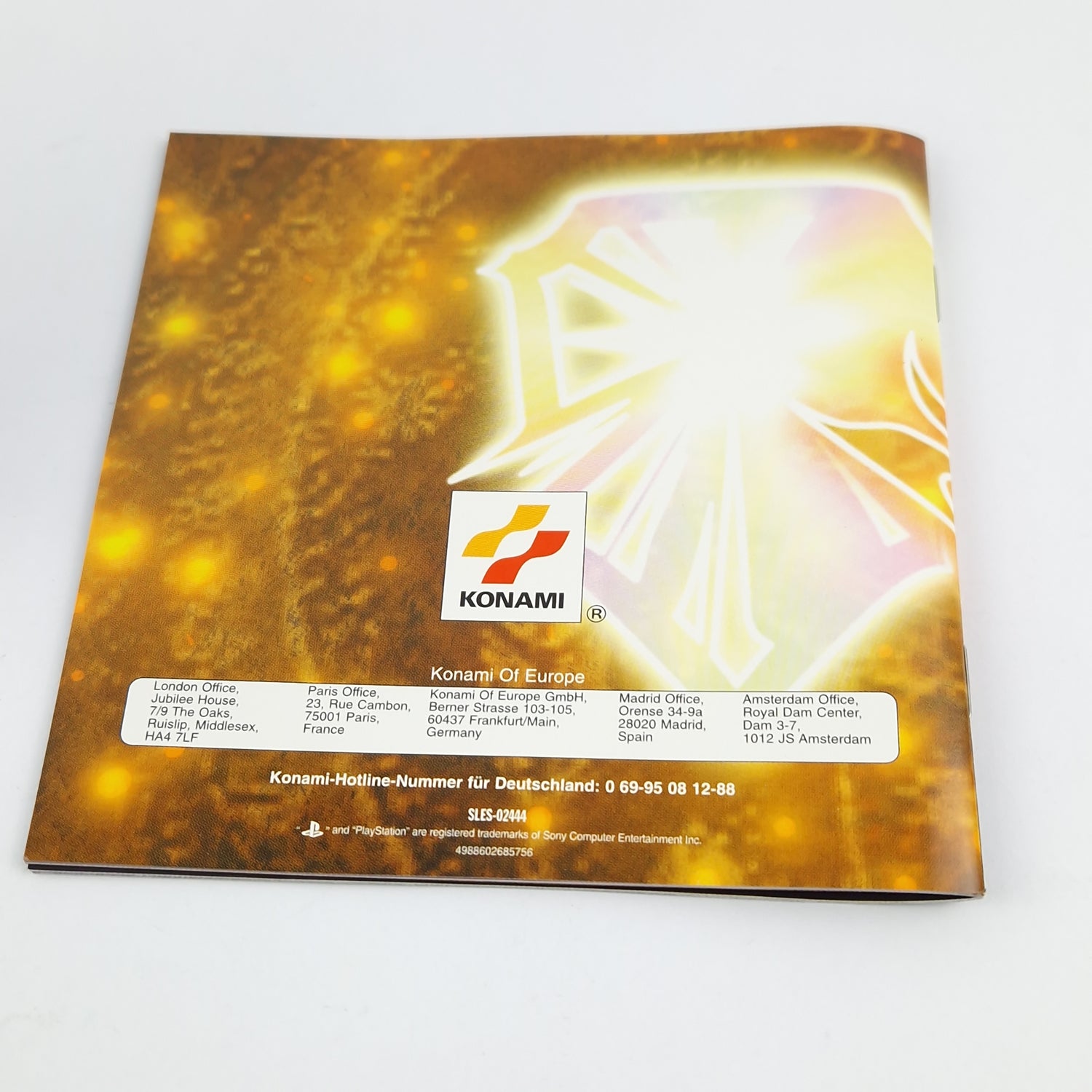 Playstation 1 Spiel : Suikoden II - CD Anleitung OVP | SONY PS1 PSX PAL Konami