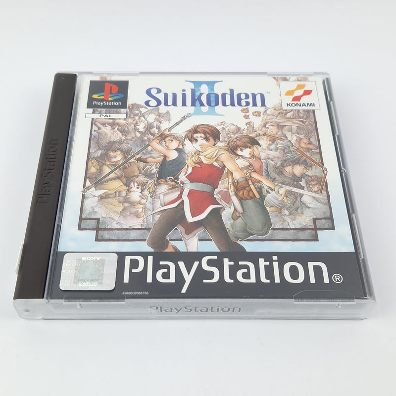 Playstation 1 game: Suikoden II - CD manual OVP | SONY PS1 PSX PAL Konami
