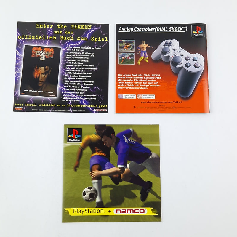 Playstation 1 Spiel : Tekken 3 von Namco - CD Anleitung OVP | SONY PS1 PSX PAL