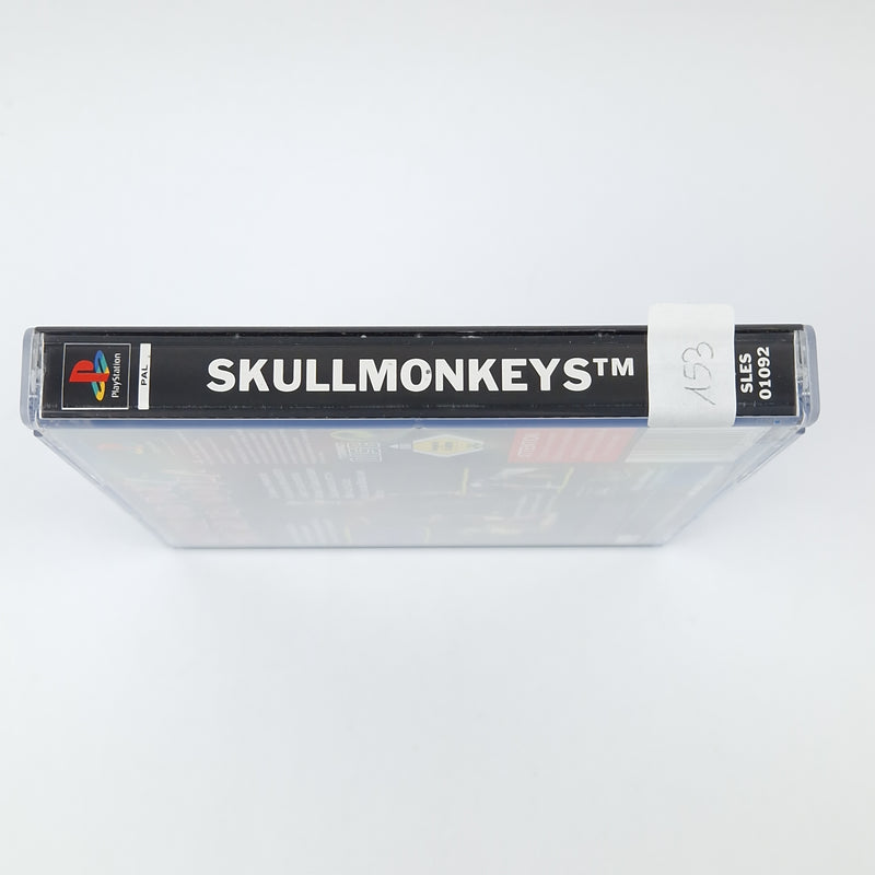 Playstation 1 game: Skull Monkeys - CD instructions OVP | SONY PS1 PSX PAL