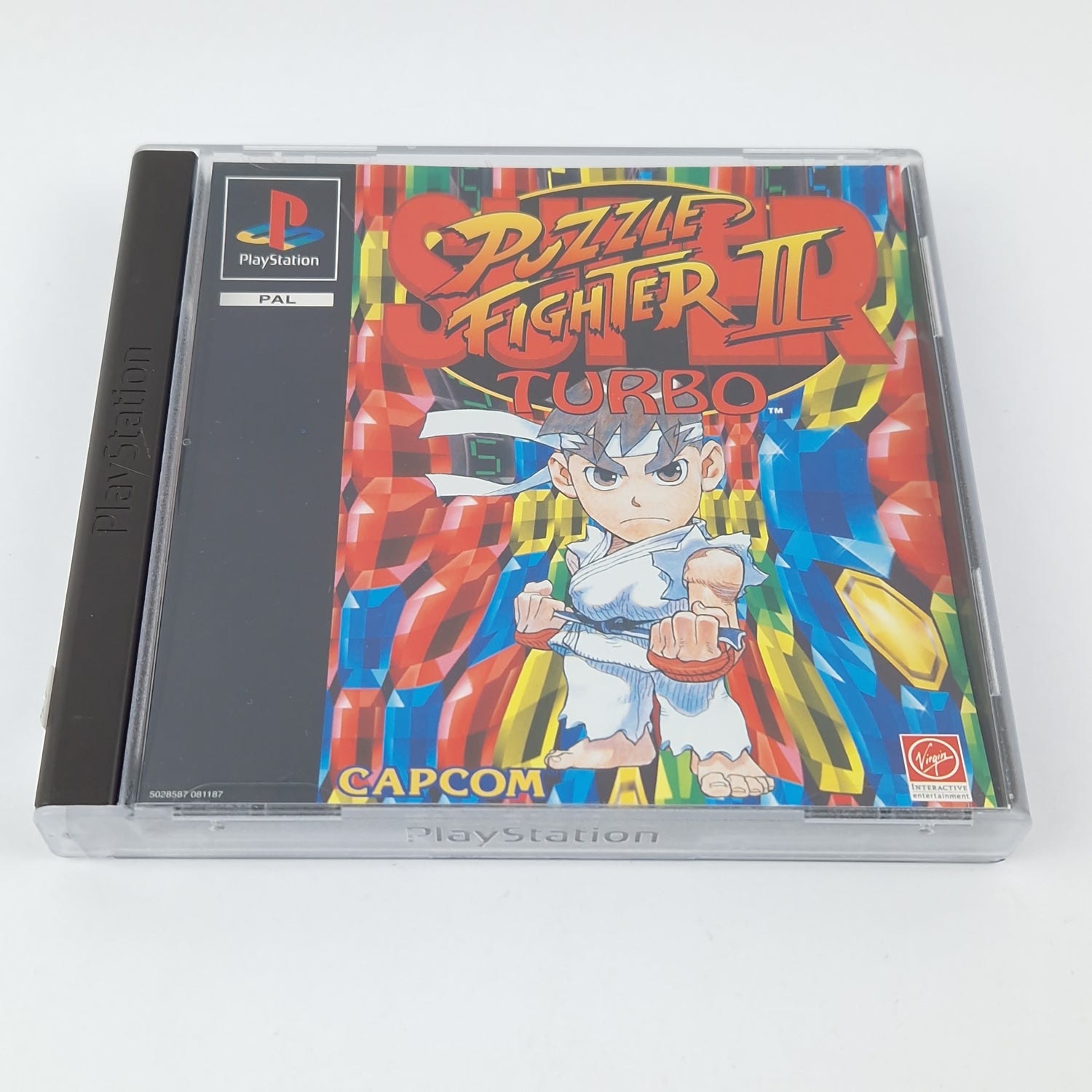 Playstation 1 Spiel : Super Puzzle Fighter II Turbo - CD Anleitung OVP | PS1 PSX