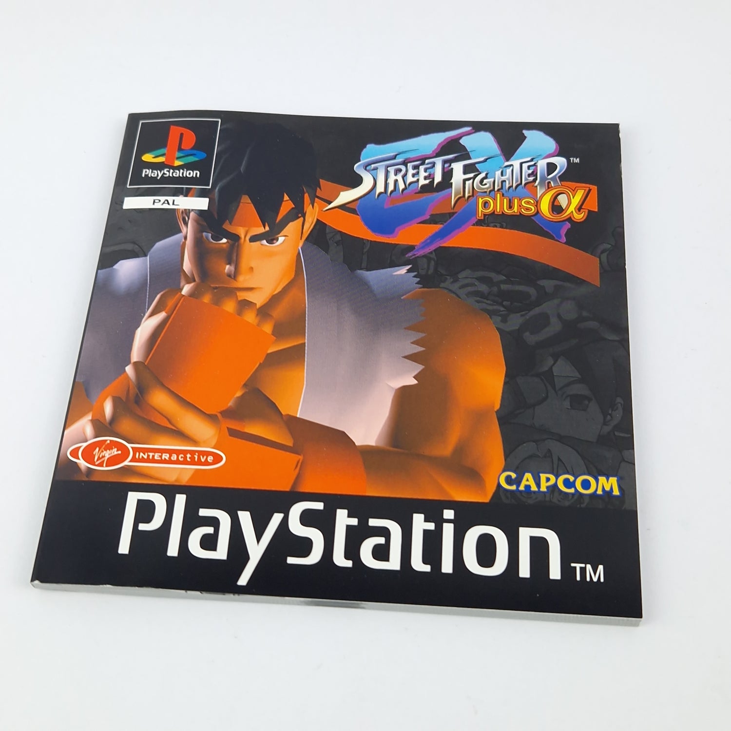 Playstation 1 game: Street Fighter EX plus alpha - CD manual OVP | PS1 PSX