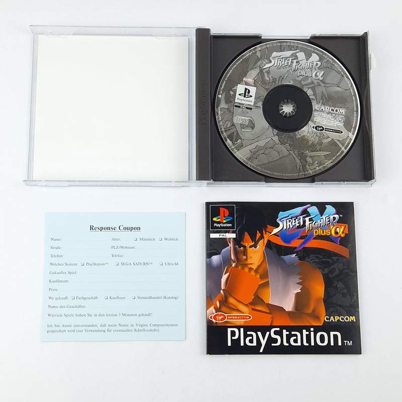 Playstation 1 game: Street Fighter EX plus alpha - CD manual OVP | PS1 PSX