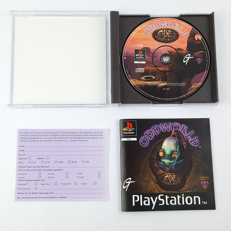 Playstation 1 Spiel : Oddworld - CDs Anleitung OVP | SONY PS1 PSX