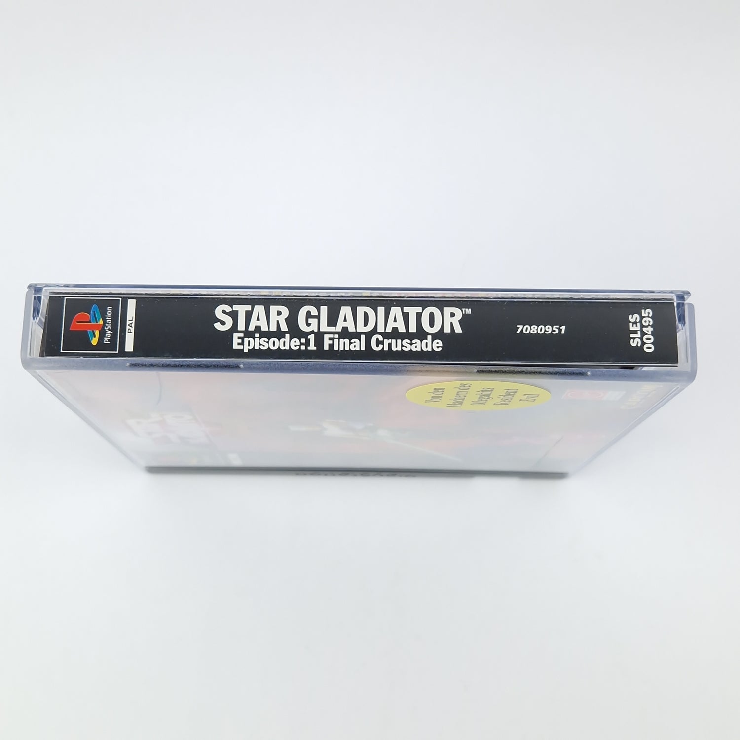Playstation 1 game: Star Gladiator Episode I Final Crusade - CD instructions in original packaging