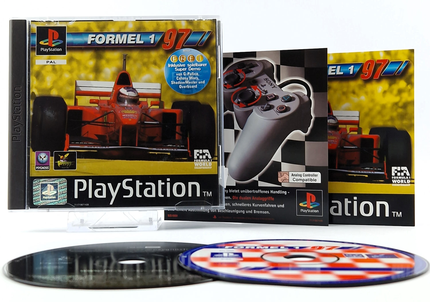 Playstation 1 game: Forme 1 97 + DEMO - CD instructions OVP | SONY PS1 PSX