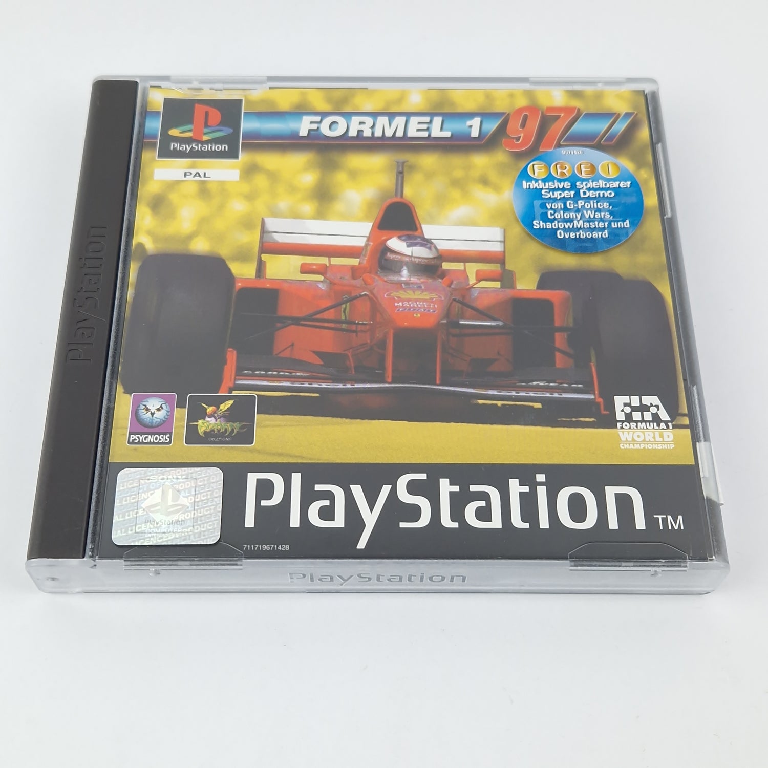 Playstation 1 game: Forme 1 97 + DEMO - CD instructions OVP | SONY PS1 PSX