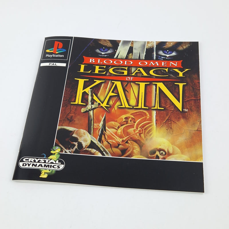 Playstation 1 game: Blood Omen Legacy of Kain - CD instructions OVP | SONY PS1